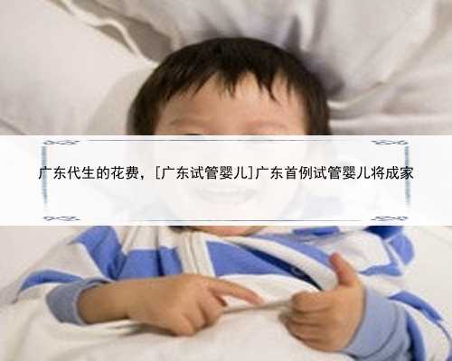 广东代生的花费，[广东试管婴儿]广东首例试管婴儿将成家